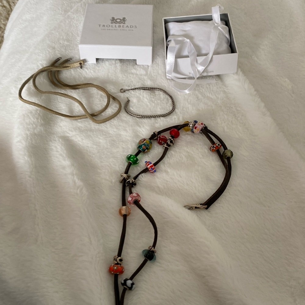 Troll beads and bracelets. Many Retired. Spent over $1700.